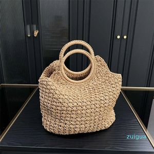 Tygväska Designer Bag handväska axelväska kvinnor handväska kors kropp fashionabla bekväm shoppingväska lafite gräsmaterial