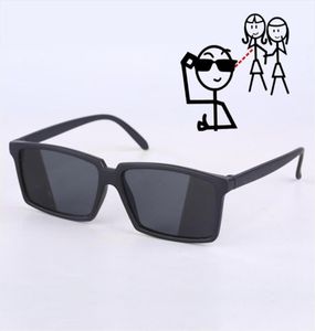 Anti Tracking Rearview Glasses See Behind Spy Sunglasses Shades With Mirror On Side Ends Costume For Adult3869499