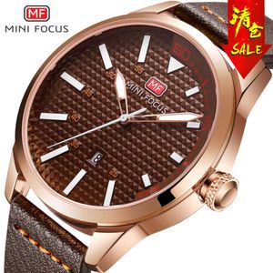 classic Fashionable Men's Watch, Japanese Movement, Luminous Waterproof Leather Strap 0021G