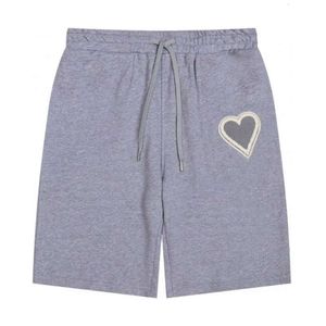 Pantaloncini firmati da uomo pantaloni sportivi da uomo donna estate moda amore cuore pantaloncini ricamati pantaloni larghi casual in cotone con coulisse cinque colori