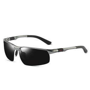 Solglasögon Sport Män Kvinnor Polariserade dagskvällsvision Kör Glasögon Högkvalitativ aluminium Vintage Eyewear UV400 Protection9645921