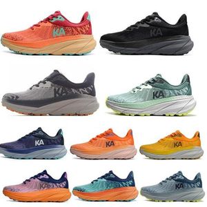 Trainer Running Shoes For Men Women One One Challenger ATR 7 Flame Cherries Jubilee Outer Space Dark Citron 2024 Man Woman Outdoor Sneakers Size 5.5 - 12