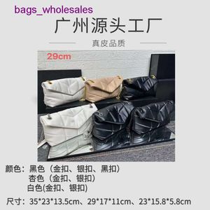 Guangzhou bolsa feminina leve luxo de alta qualidade skew straddle chain couro genuíno moda ombro nuvem