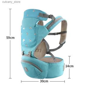Carriers Slings Backpacks Ergonomic Baby Carrier Multifunction Four-season Breathable Infant Newborn Comfortable Carrier Sling Backpack Kid Carriage L240318