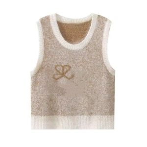 Camicette da donna Camicie T-shirt firmate T-shirt corta da donna Canotta Anagram Regular Jersey di cotone Camicie T-shirt da donna Maglieria ricamata per lo sport Top yoga Gilet semplice LE