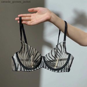 Reggiseni Biancheria intima sottile seni grandi mostrano piccola bellezza indietro reggiseno sexy ragazza calda che modella la porta superiore delle donne 3 pezzi pantaloni bralette C24318