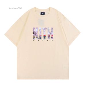 Biggie Mens Kith T-shirt Maglietta oversize da donna Alta qualità Vintage Washed Box Manica corta Kith Magliette casual Om