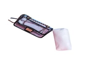 透明なゼリーバッグ格子クロスボディバッグ2022夏の新しい品質PVC女性039Sデザイナーハンドバッグチェーンショルダーメッセンジャー6023480