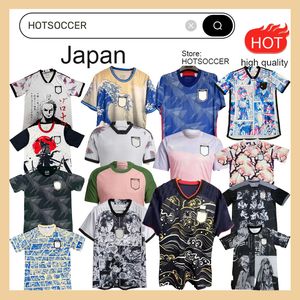 2024 Japan Soccer Jerseys Cartoon Player Version Isagi Atom Tsubasa Minamino Hinata Doan Kubo Ito Mitoma 23/24 Japansk enhetlig fotbollsskjorta HOTSOCCER