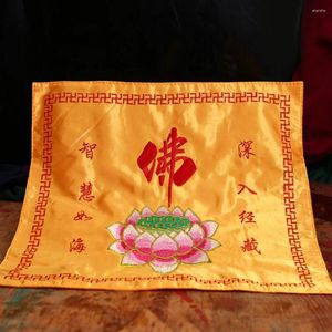 Table Cloth Woven Brocade Embroidery Packing Embroidered Book Scriptures Wrapping