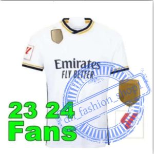 Scozia BELLINGHAM 23/24 maglie da calcio VINI JR MBAPPE MODRIC Fans Player 2023 2024 Maglia da calcio Real Madrid Rodrygo CAMAVINGA Camisetas Uomo Bambini Kit Unif 734