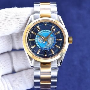 Aqua Terra Motre Be Luxe Luxury Watch Men Watches Waterproof 40x10mm 2824-2 Automatisk mekanisk rörelse Stålfodral Armbandsur Relojes 01