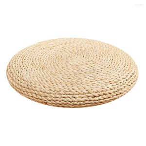 Pillow Yoga Seat Mat Pillows For Couch Round Straw Weave Weaving Bolsters Hand-woven Decorate