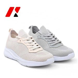 HBP Non-Brand Fashion Competitive Price Sneakers Comfortable Bottom Running Fly Weaving Casual Shoes For Women