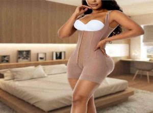 Nxy Garment Women Corset Fajas Colombianas Shapewear Hip Lifting Siamese Shape Shorts Slimming Shoulder Strap Bodysuit 220528924412298919