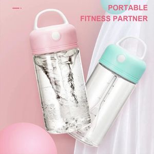 Electric Shake Bottle IPX5 Waterproof 380ML Blending Mixing Coffee Cup Automatic Protein Shaker Plastic Water Drink Mixer 240306