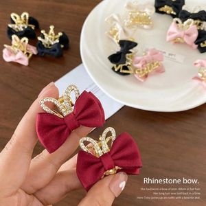 Hårtillbehör Barnens stereoskopiska öron Bow Clip Girl Princess Cute Side Bangs Small Grab