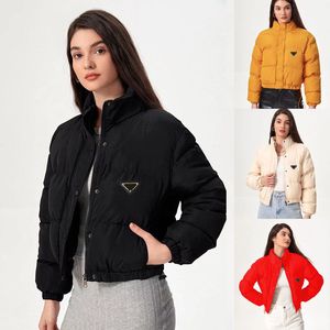 Designer feminino Casaco de pele Putgufk mangas compridas Designer Lady Jacket Slim Down Coat Windbreaker Short Parka Winter Jacket Women 7Colours ilusory963