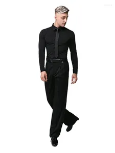 Stage Wear 2024 High-end Men's Modern Dance Pants Latin Clothing M001