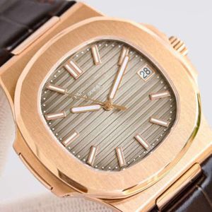 SuperClone Watches Pak Mechanical Movment Watch for Men 5711 Classical Wristwatch Superclone 3K 8.3 Högkvalitativ Auto Uhr Montre Luxe PP med Box 8No3 Dihn