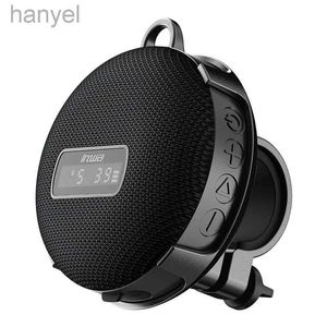 Portable Speakers 8W High Power Bicycle LED Digital Display Wireless Bluetooth Speaker Portable Outdoor Column IPX7 Waterproof Subwoofer Hand Free 24318