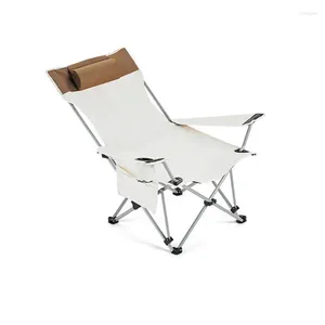 Camp Furniture Outdoor Folding Deck Chair Portable Ultra Light Camping Backrest Fishing