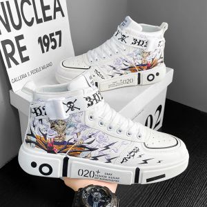 Buty Męskie buty sportowe One Piece Anime Oryginalne buty wulkanizowane Student Wszechstronny moda przeciw ślizganiu się Bezpłatna wysyłka