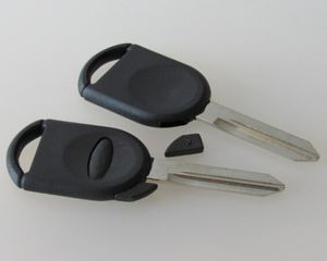 Transponder Nyckel Blank Shell FOB Nyckelskydd för Ford 4D63 Transponder Nyckelfall No Chip Inside 30pcslot9563302