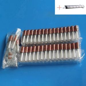 Bottles 50 100Pcs/Lot Empty Rose Gold Lipstick Bottle Lipgloss Sample Container DIY Wholesale Lip Gloss Tubes Cosmetic with Cap