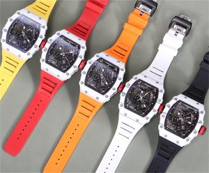 35-01 Motre be luxe 49.94X42.70X14.05mm RMUL3 Movimento de uma peça NTPT caso de fibra de carbono relógio de luxo relógios masculinos relógios de pulso Relojes 01