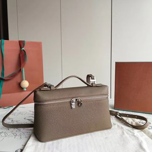 7A Luksusowe damskie torby crossbody designer torebka lustro jakość fortepianu 19 cm dodatkowe kieszeń srebrne sprzętowe torby na lunch torby lekkie minimalistyczne przestronne torby