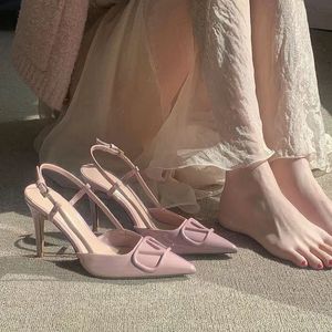 2024 New Woman High Heels Pumps New Fashion Black Patent Leather Woman Pointed End Shoes Sexy Office Mules