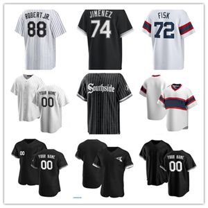 Baseball Jersey Chicago Nicky Lopez Andrew Vaughn Kevin Pillar Garrett Crochet Deivi Garcia Dominic Leone Michael Kopech Tanner Banks White John Brebbia Youth Sox