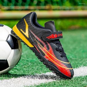 American Football Shoes Boys Girls Soccer Non-Slip Durable Cleats Kids Grass Sneakers Comfort Soft Children Sports Footwear