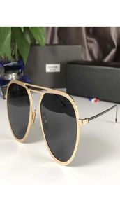 Französische Markendesigner-Sonnenbrillen für Männer 039 und Damen 039, fliegende Sonnenbrillenrahmen, einfache Atmosphäre, zartes Kalb, HD UV400, Len8897548