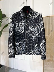 하이 버전 가을 남성 재킷 24SS 디자이너 레터 인쇄 재킷 남자 여자 낙서 인쇄 얇은 코트 남자 파리 스트리트웨어 긴 소매 럭셔리 코트 xxxl 3xl