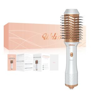 Dryer Hot Air Brush Styler and Volumizer Hair Dryer Hair Straightener Curler Comb Roller One Step Electric Ion Blow Dryer Brush