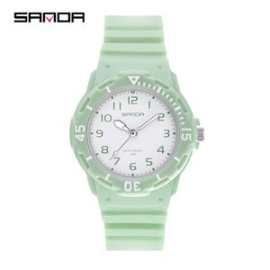 Sanda Watch: Fashionabla, Trendy, Outdoor, Creative, Fresh, Youth, Casual, Instagram Style Wristwatch för kvinnliga gymnasieelever