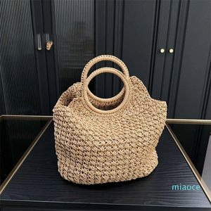 Tygväska Designer Bag handväska axelväska kvinnor handväska kors kropp fashionabla bekväm shoppingväska lafite gräsmaterial