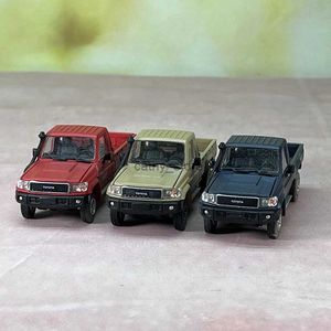 Modellautos aus Druckguss, Hobby-Fans, 1:64 Land J70 LC79 Pickup, Militärversion, Modellauto L2403