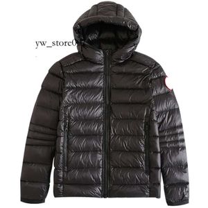 Kanada gooosejacket tasarımcı giyim en kaliteli crofton kapüşonlu ceket erkek parka beyaz ördek ceketler kış dış giyim parka ladys ceket rozeti ile ceket 3363