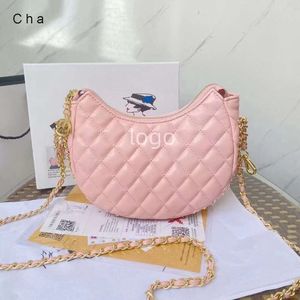 Toppdesigner Premium Casual Portable Shoulder Bag Xiaozhong Lingge Dumpling Bun Autumn New High Quality Chain Crossbody Bag Wtern Pending Shoulder Underarm Bag