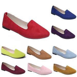 Bequeme Freizeitschuhe für Damen, Trainer, Orange, Schwarz, Rot, Gelb, Lila, Grün, Pfirsich, Lila, Rosa, Outdoor-Sneaker, Trendings Damen, flach, Slip, Arbeit, Umstandsschuh B003