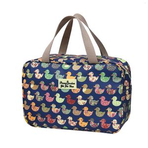 Borse portaoggetti Borsa da toilette Cosmetica portatile Impermeabile da viaggio Appeso Trucco Lavaggio Tote Pouch Borsa della spesa Eco-friendly