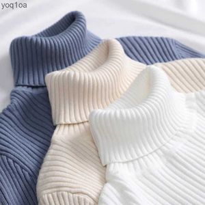 Koszulka damska Heliar Women Fall Turtleeck Sweater Knitted Pullovers Cashmere Skoczniki Podstawowe miękkie swetry dla kobiet 2023 Autumn Winterl2403