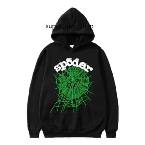 spidet hoodie Young Thug New Sky Designer Tracksuit Mens Hoodie Shirtspider Worldwide Cotton Gray Green Large Boy Us Size Rhinestone Pattern Mint 993