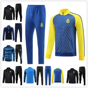 2425 23 Al Nassr FC Soccer tracksuits Jakcet set survetement Ronaldo CR7 Gonzalo Mane Martinez Talisca Football Shiirt Al-Nassr BROZOVIC ABOUBAKAR GHAREEB football