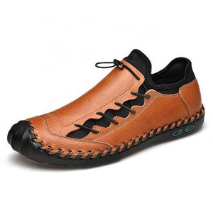 HBP Mocassini vendita calda non di marca Scarpe comode da uomo casual Scarpe in pelle crosta di qualità Scarpe da guida leggere Uomo Mocassini ufficiali ufficiali