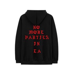 Herrtröjor tröjor nya hiphop -hoodies Jag känner mig som bomullströjor inte fler fester i La Print Hoody 24318