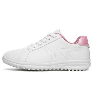 HBP nie markowe sprzedaż kobiety najnowsze buty golfowe na świeżym powietrzu w stylu w stylu biały kolor sportowy buty profesjonalne trampki golfowe buty golfowe
